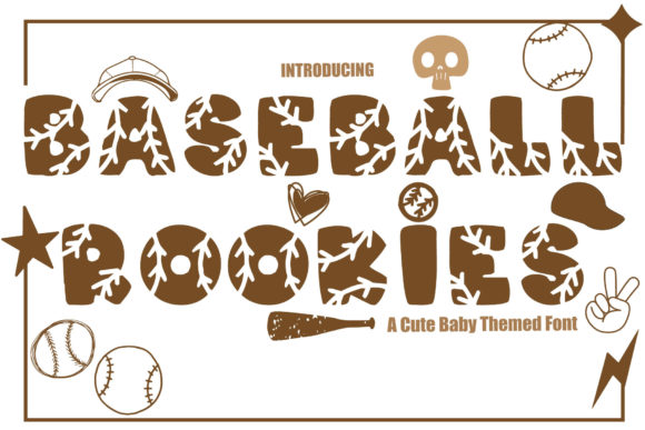 Baseball Rookies: A Sporty Display Font for Marketers