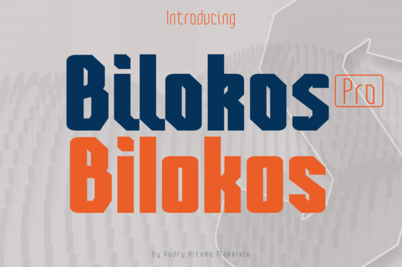 Bilokos Pro: A Futuristic Display Font for Bold Web Design