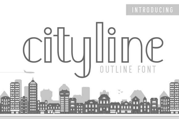 Cityline: A Trendy Display Font for Makers