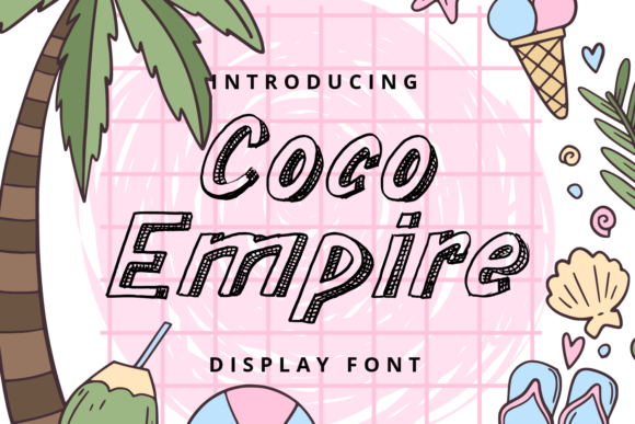 Coco Empire: A Bold Display Font for Web Design