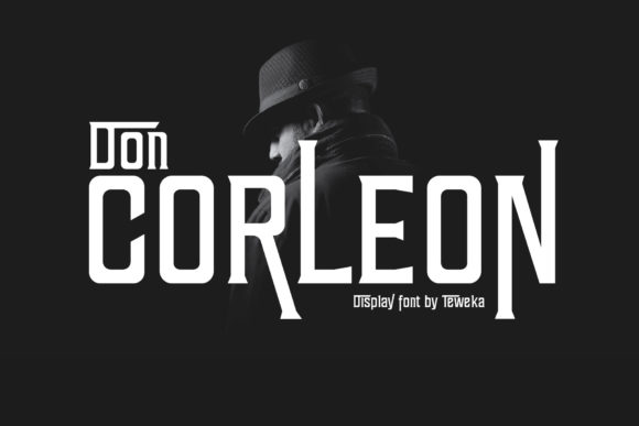 Don Corleon: A Bold Display Font for Impactful Marketing Design