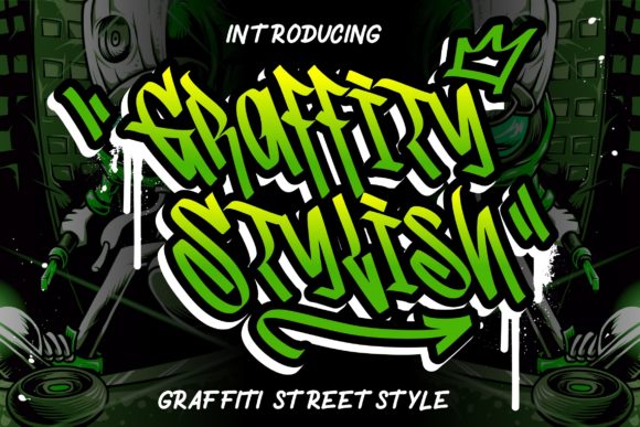 Graffity Stylish: A Bold Display Font for Street-Inspired Brand Campaigns