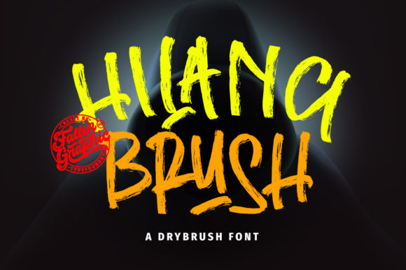 Hilang Brush: A Dynamic Display Font for Modern Marketing Visuals