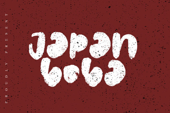 Japan Boba: A Bubbly Display Font for Lively Editorial Design