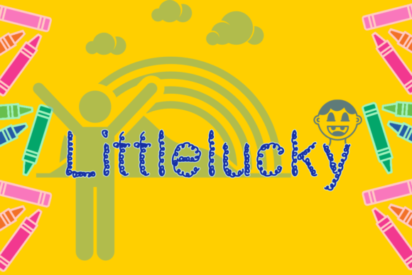 Littlelucky Font: A Playful Display Typeface for Web Designers