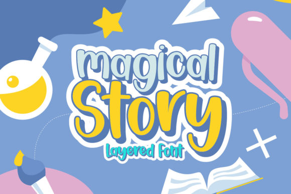Magical Story: A Whimsical Display Font for Editors