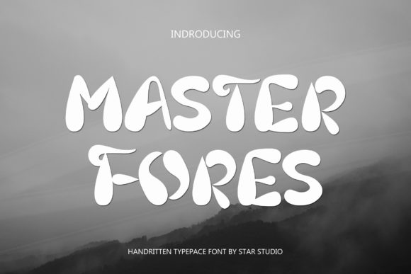 Master Fores: A Playful Display Font for Modern Editorial Design