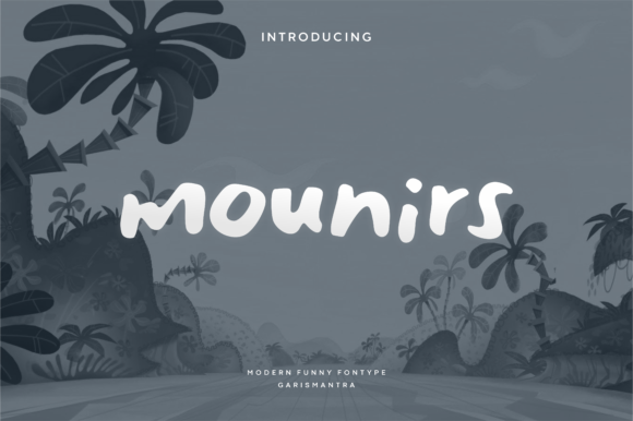 Mounirs: The Display Font That Commands Attention in Digital Marketing