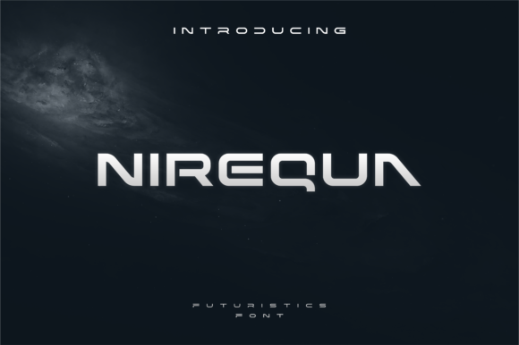 Nirequa: A Modern Display Font for Bold Brand Identities