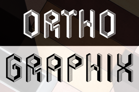 Ortho Graphix: The Bold Display Font for Your Brand