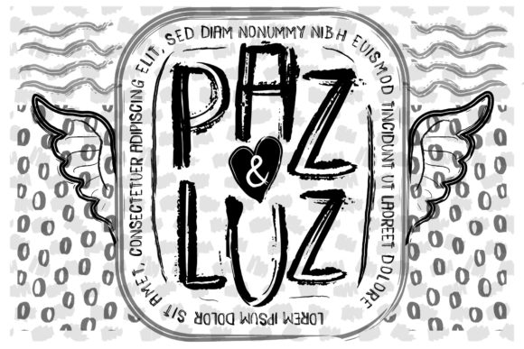 Paz Luz: A Stylish Display Font for Crafters and Product Designers