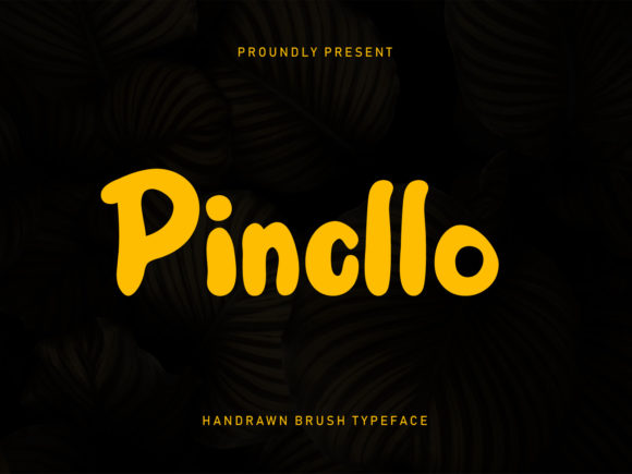 Pincllo: A Whimsical Display Font for Modern Editorial Design