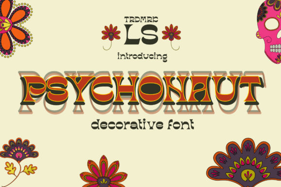 Psychonaut: A Joyful Display Font for Editorial Design and Digital Publishing