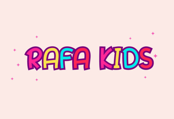 Rafa Kids: A Playful Display Font for Editorial Design