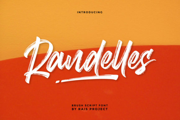 Randelles: A Cool Urban Display Font That Elevates Casual Branding